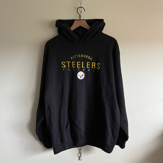 XL 90s Pittsburgh Steelers Logo Athletic hoodie