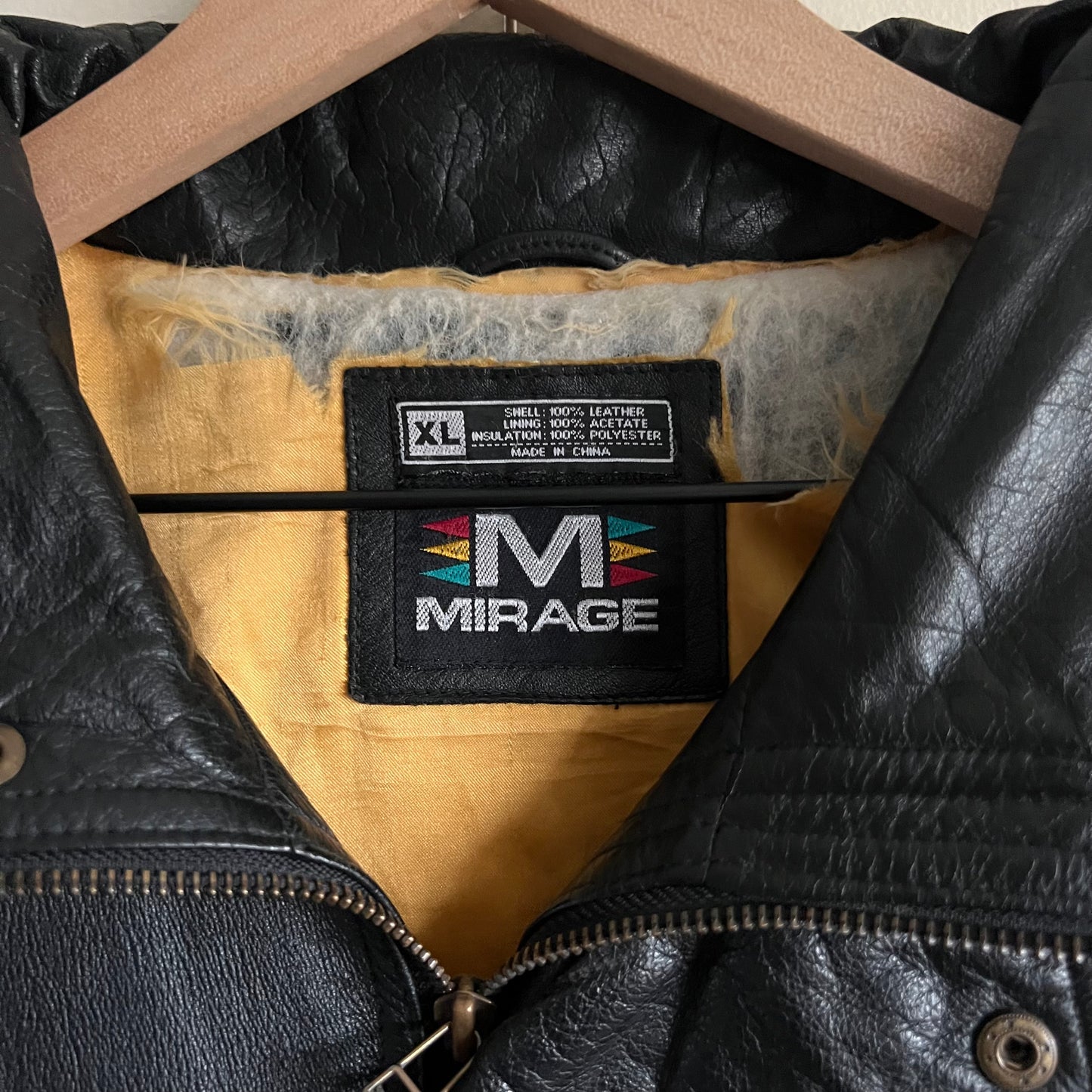 XXL 1995 Pittsburgh Steelers Mirage Leather jacket