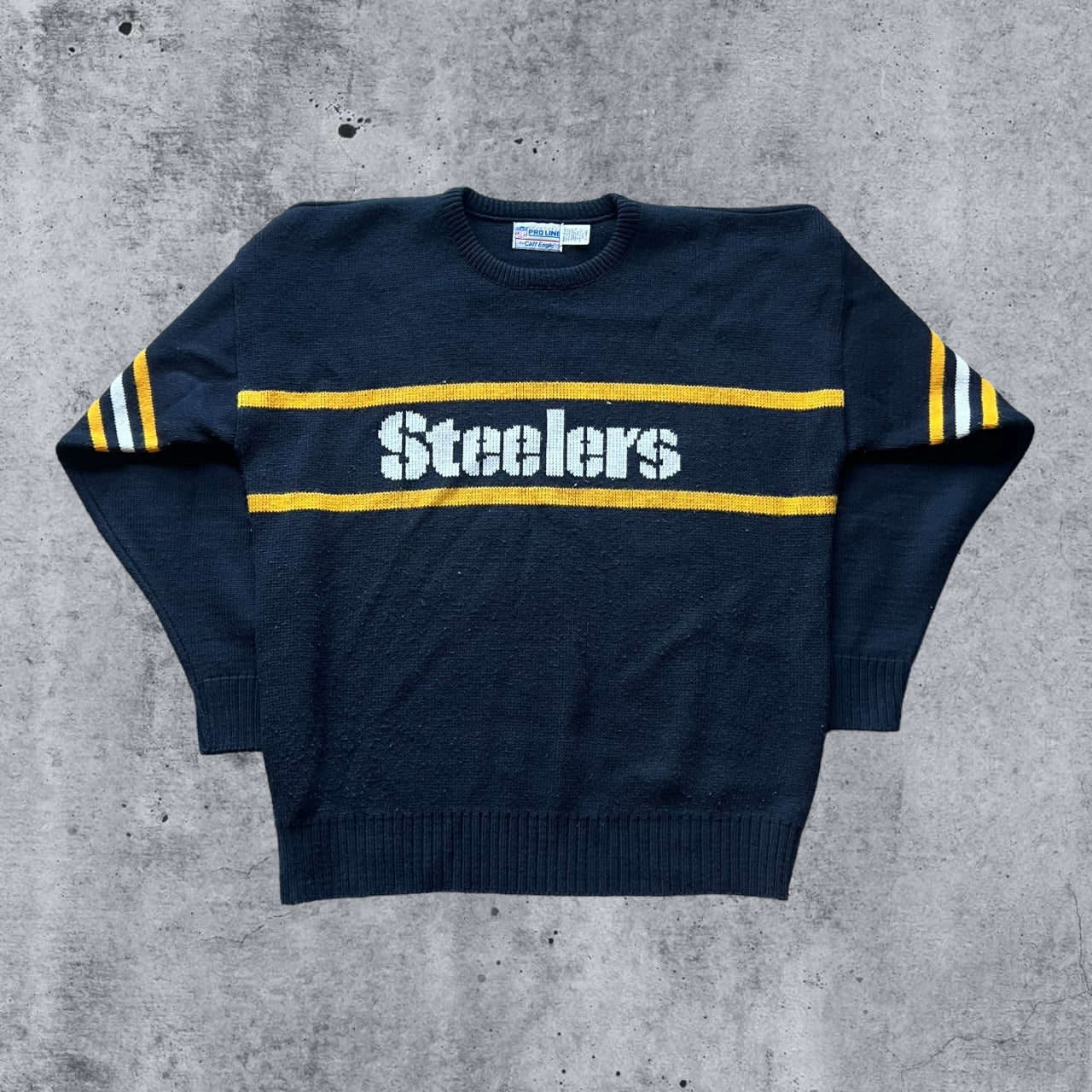 XXL 1980s Cliff Engle Steelers Sweater