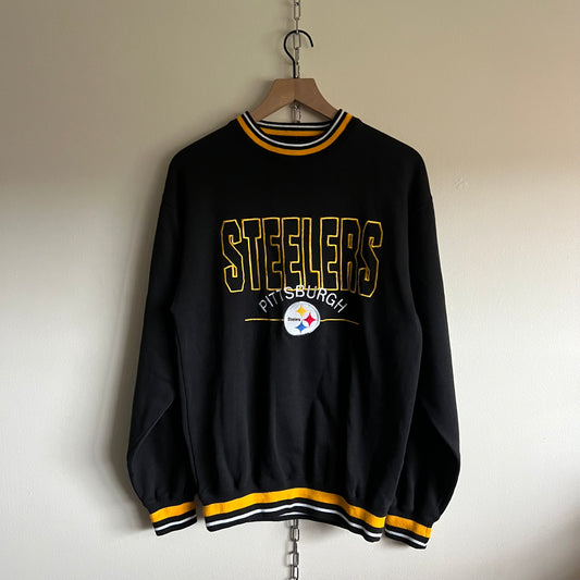 Medium 90s Pittsburgh Steelers Logo 7 sweatshirt