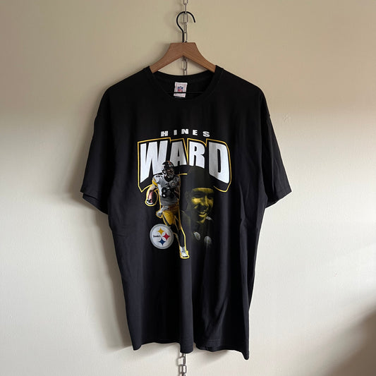 XL 2000s Pittsburgh Steelers' Hines Ward NFL player tee