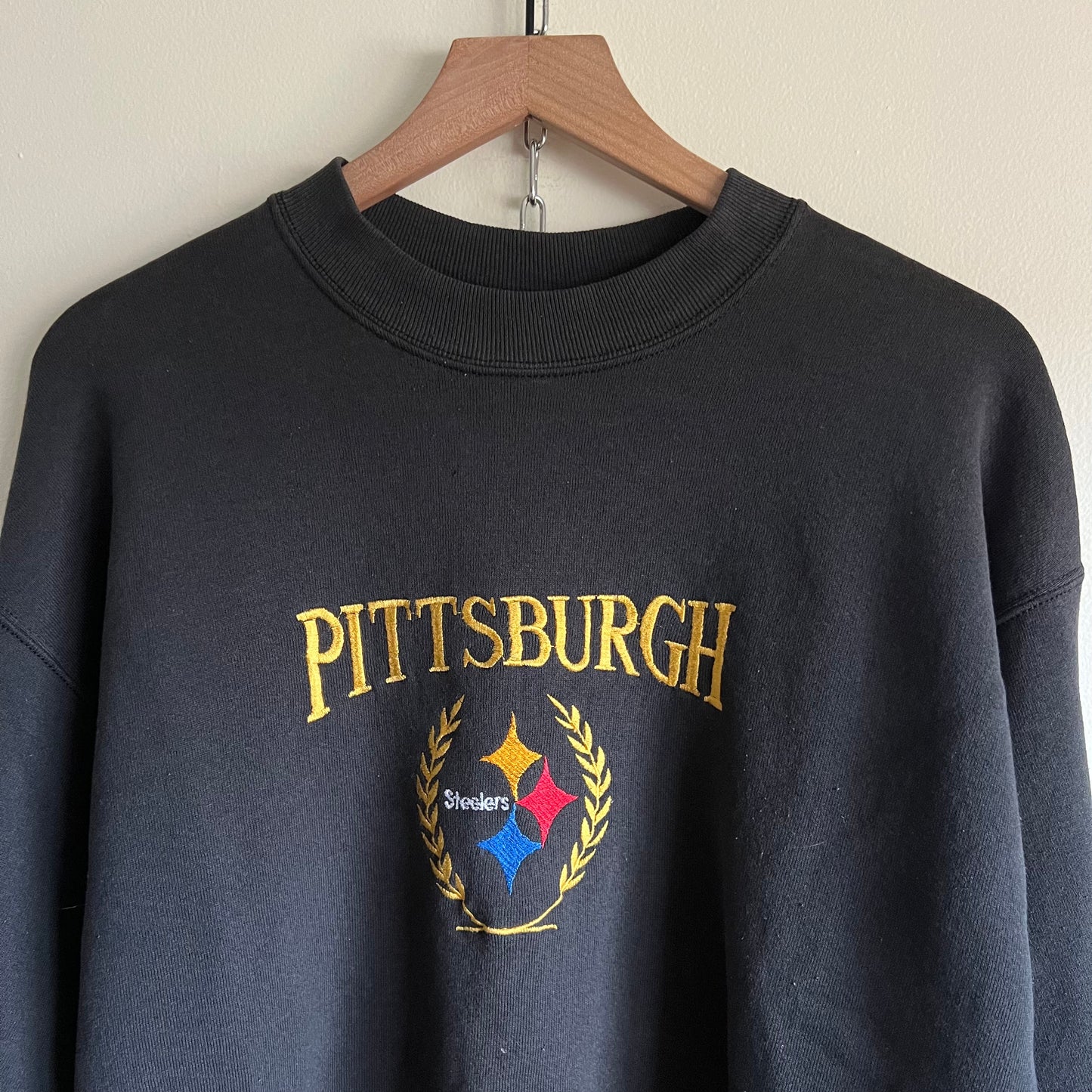 Large 90s Pittsburgh Steelers sweatshirt