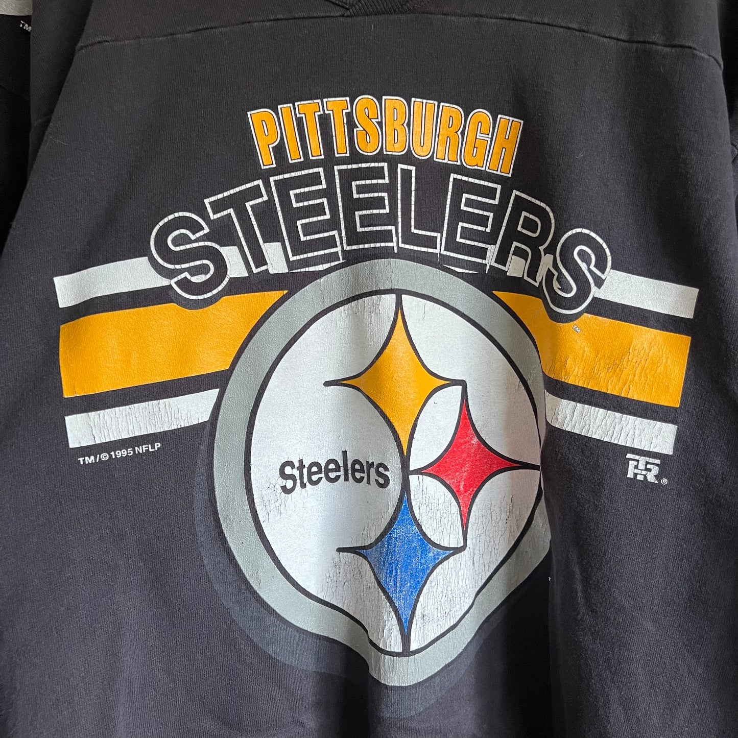 Large 1995 Pittsburgh Steelers Team Rated tee