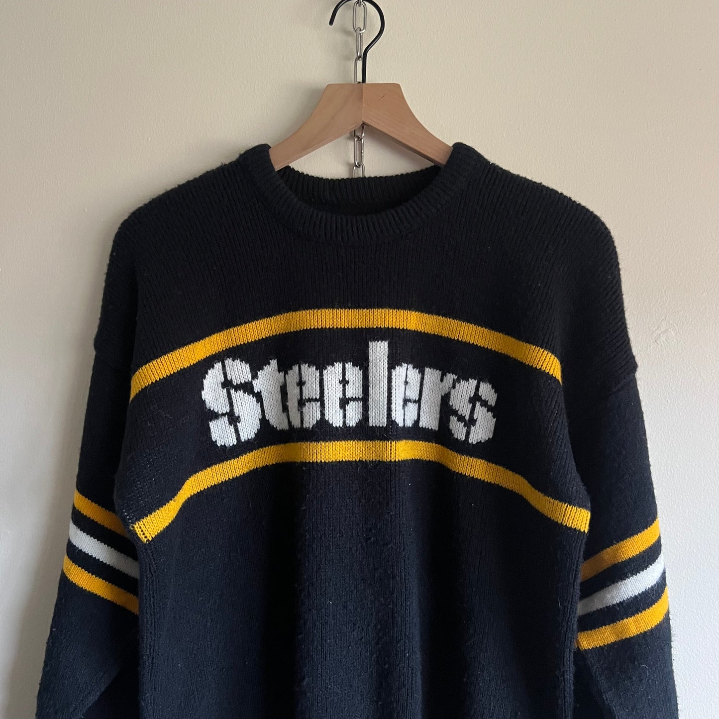 Small/Medium 80s Pittsburgh Steelers Pro Line by Cliff Engle* sweater