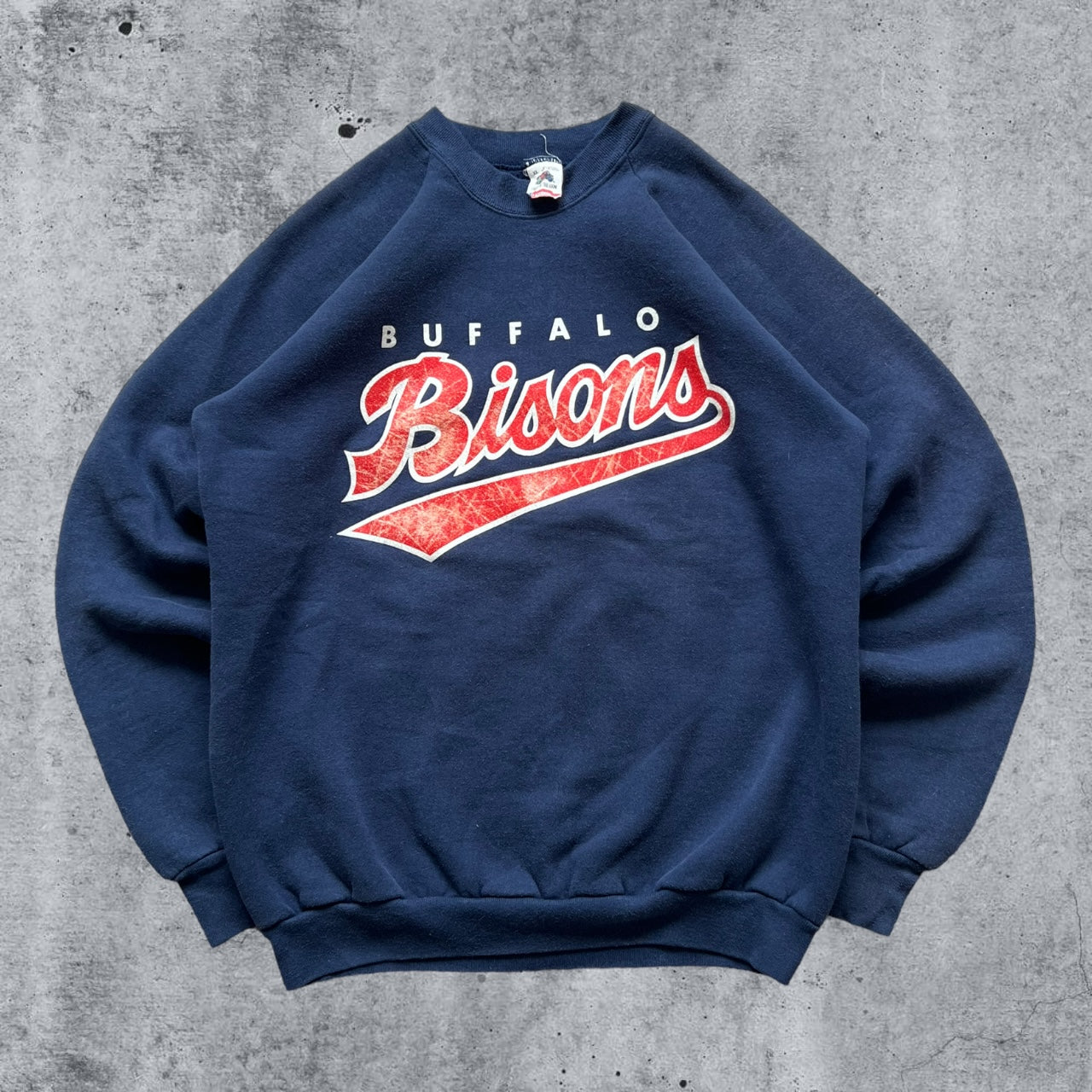 XL 80s/90s Buffalo Bisons Minor League Baseball Sweatshirt