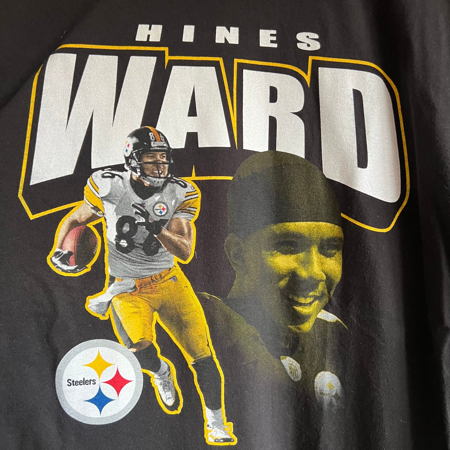 XL 2000s Pittsburgh Steelers' Hines Ward NFL player tee