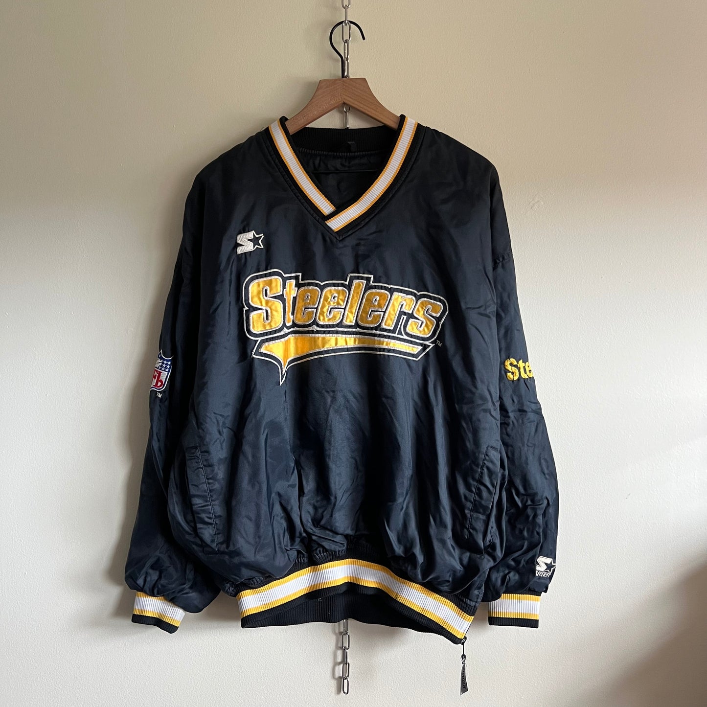 XL 90s Pittsburgh Steelers Starter pullover