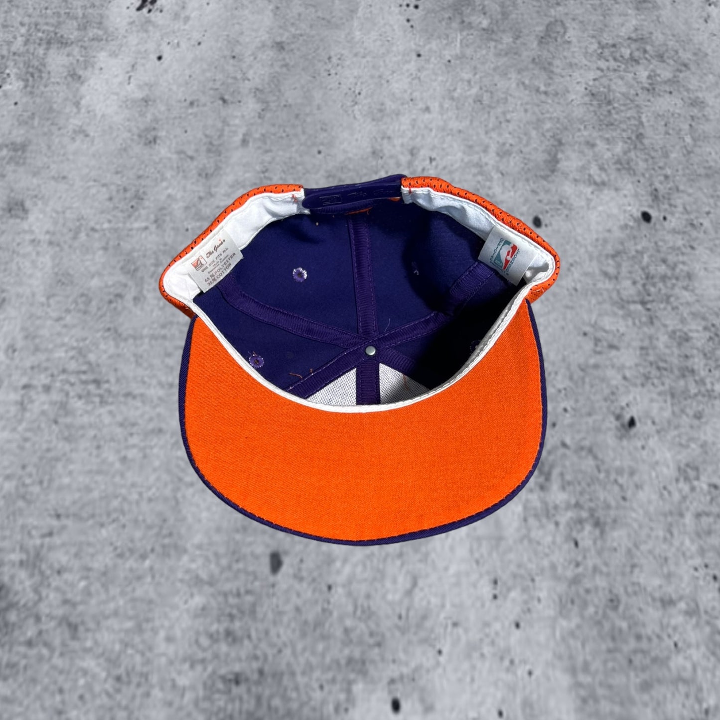 90s Orange & Purple Phoenix Suns Snapback by The Game