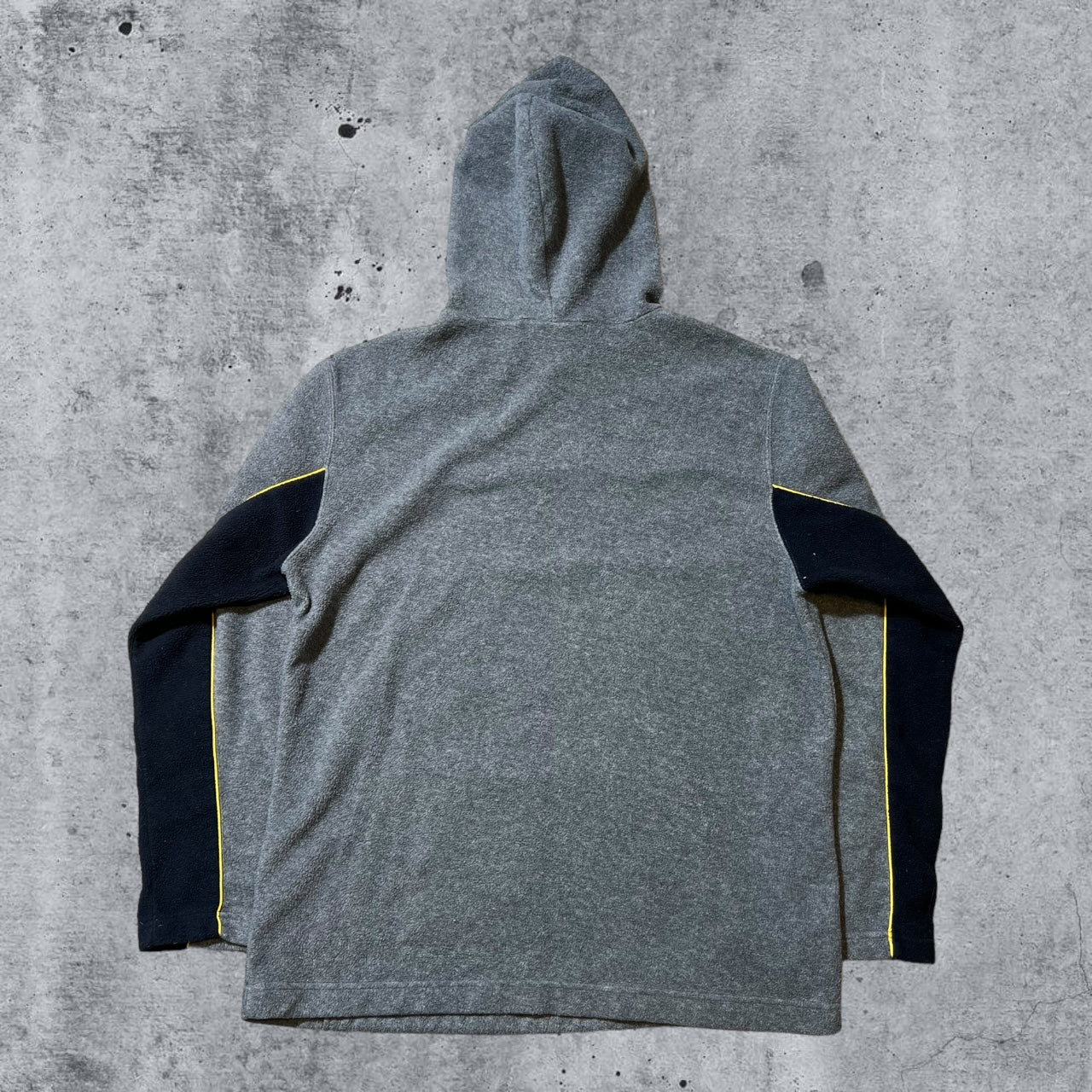 Oversized Medium Grey Aero XT Fleece Hoodie