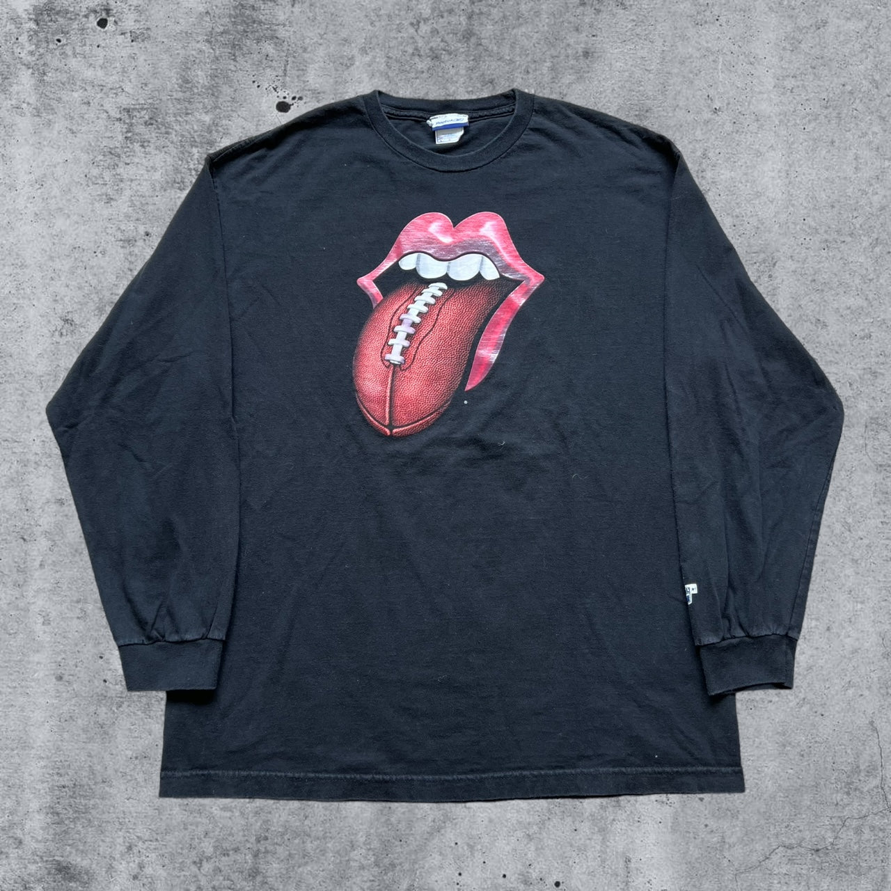 Large 2006 The Rolling Stones Super Bowl Halftime Show Long Sleeve tee