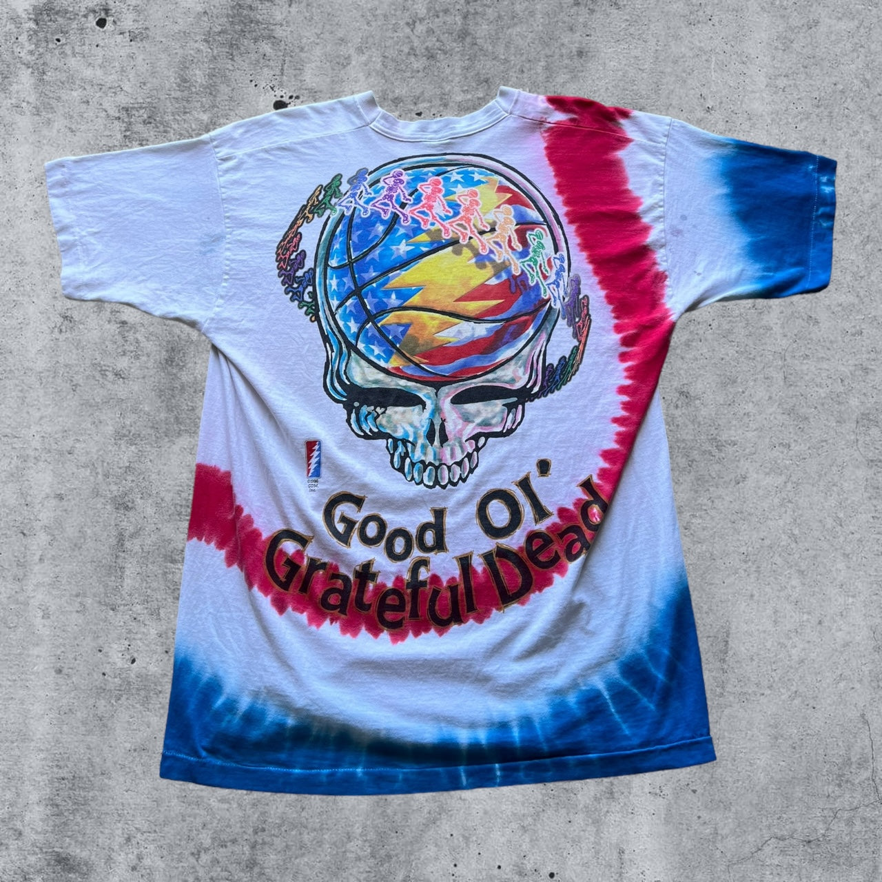 XXL 1996 Hoopin’ Bears Grateful Dead tee