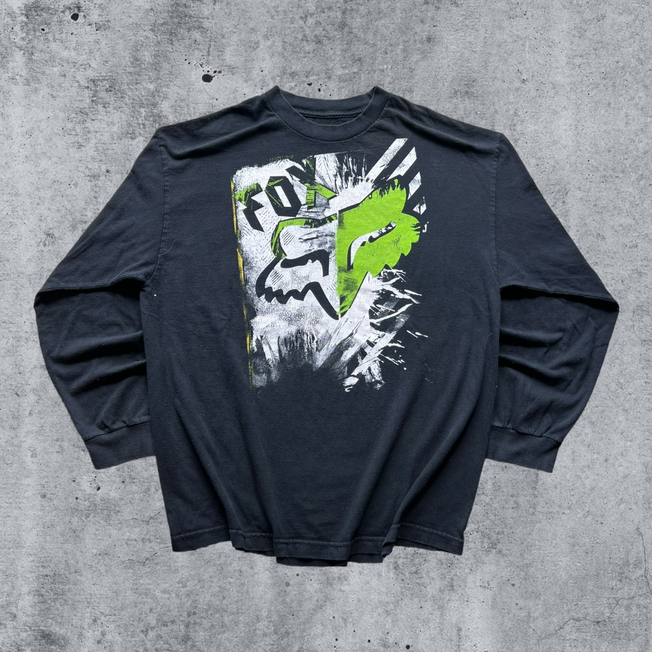 XL y2k Fox Racing long sleeve tee